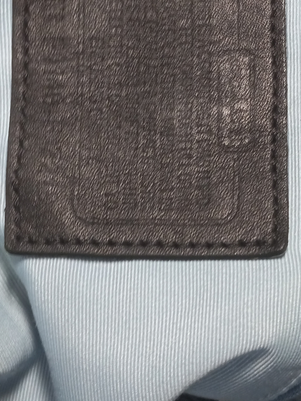 COACH Black Leather Shoulder Bag with Signature Tag - Picture 3 of 13